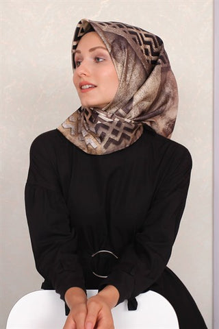 Silk Home %100 Twill İpek Eşarp 11345-10