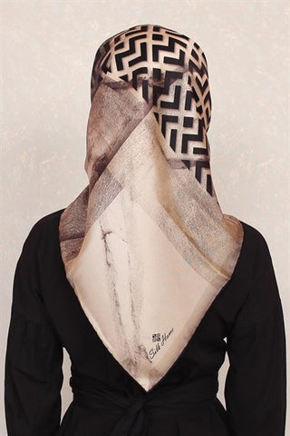 Silk Home %100 Twill İpek Eşarp 11345-10