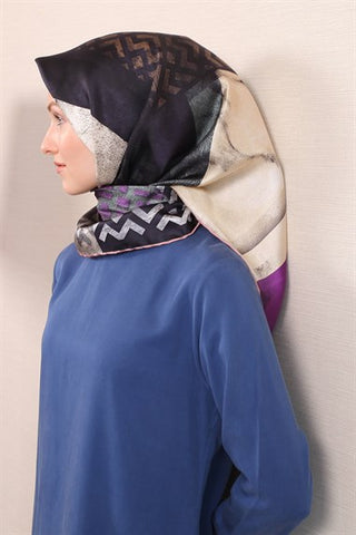 Silk Home %100 Twill İpek Eşarp 11345-21