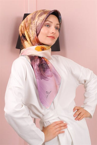 Silk Home %100 Twill İpek Eşarp 11347-02