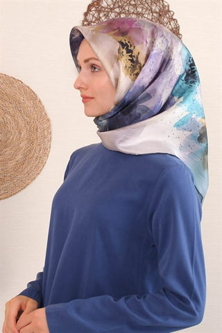Silk Home %100 Twill İpek Eşarp 11347-14