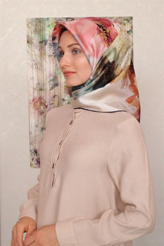 Silk Home %100 Twill İpek Eşarp 11347-17