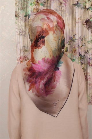 Silk Home %100 Twill İpek Eşarp 11347-17