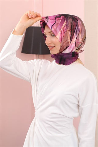 Silk Home %100 Twill İpek Eşarp 11348-01