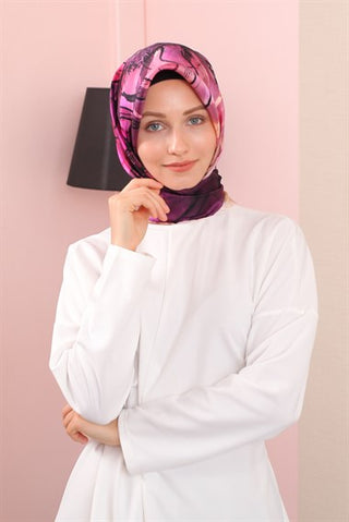 Silk Home %100 Twill İpek Eşarp 11348-01