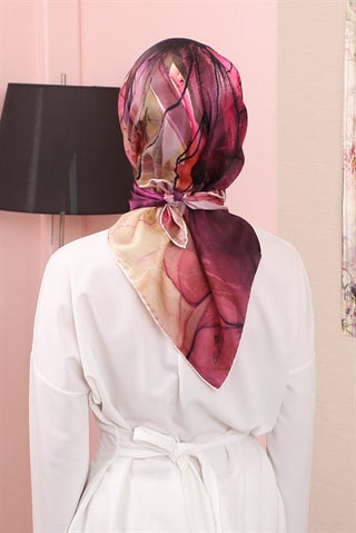 Silk Home %100 Twill İpek Eşarp 11348-01
