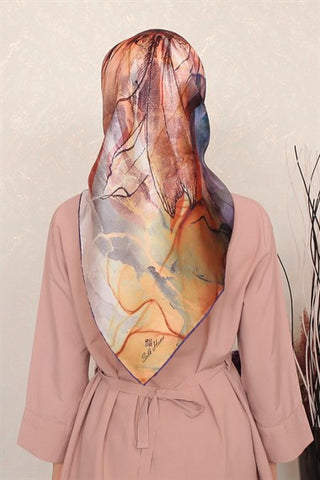 Silk Home %100 Twill İpek Eşarp 11348-04