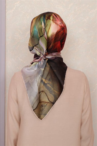 Silk Home %100 Twill İpek Eşarp 11348-05