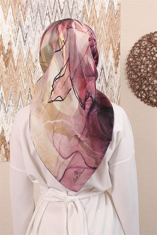 Silk Home %100 Twill İpek Eşarp 11348-07
