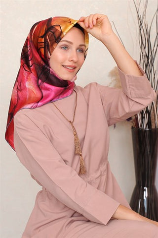 Silk Home 100% Twill Silk Scarf 11348-09 