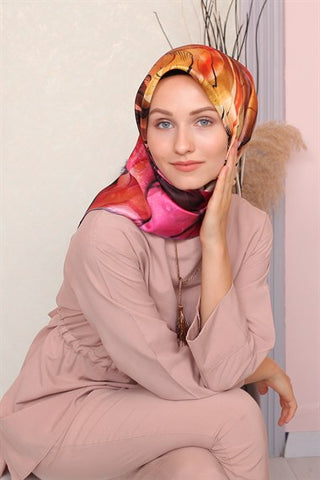 Silk Home 100% Twill Silk Scarf 11348-09 