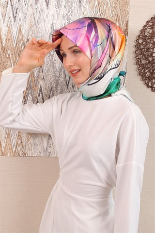 Silk Home %100 Twill İpek Eşarp 11348-10