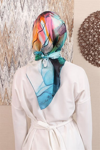 Silk Home %100 Twill İpek Eşarp 11348-10