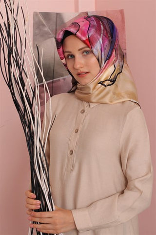 Silk Home 100% Twill Silk Scarf 11348-12 