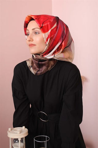 Silk Home 100% Twill Silk Scarf 11348-14