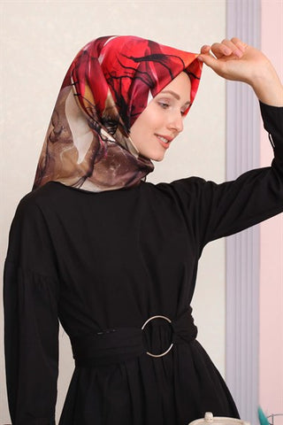 Silk Home 100% Twill Silk Scarf 11348-14