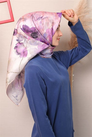 Silk Home %100 Twill İpek Eşarp 11350-03