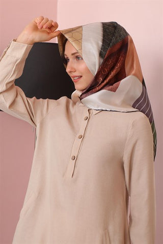 Silk Home %100 Twill İpek Eşarp 11351-12