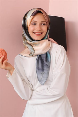 Silk Home %100 Twill İpek Eşarp 11352-02