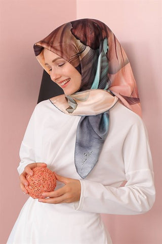 Silk Home %100 Twill İpek Eşarp 11352-02