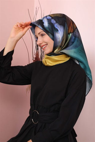 Silk Home 100% Twill Silk Scarf 11352-07 