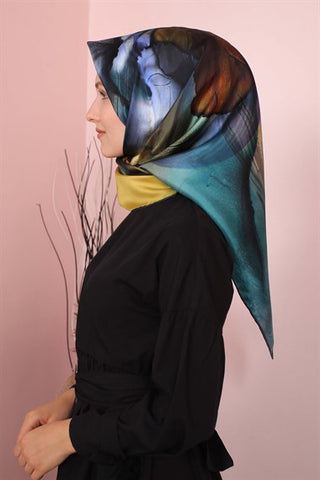 Silk Home 100% Twill Silk Scarf 11352-07 