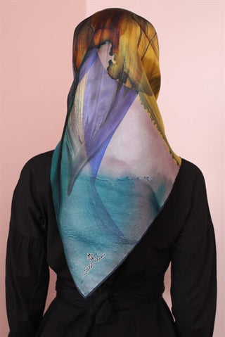 Silk Home 100% Twill Silk Scarf 11352-07 