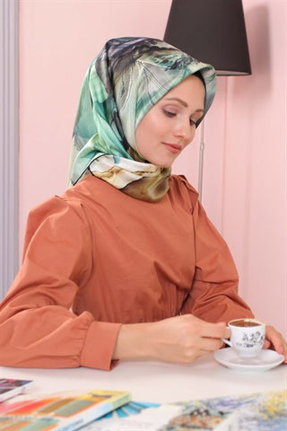 Silk Home %100 Twill İpek Eşarp 11352-12