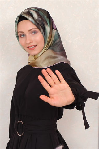 Silk Home %100 Twill İpek Eşarp 11352-13