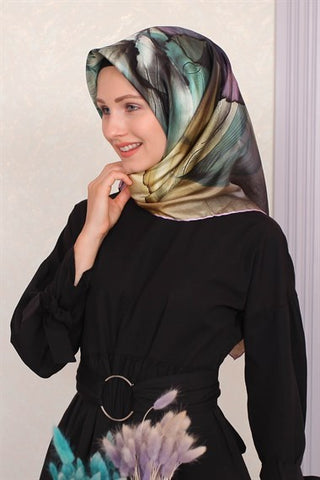 Silk Home %100 Twill İpek Eşarp 11352-13