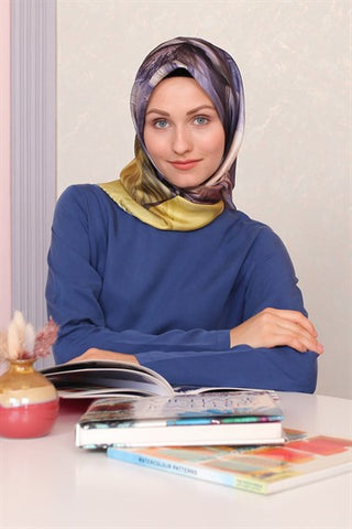Silk Home %100 Twill İpek Eşarp 11352-18