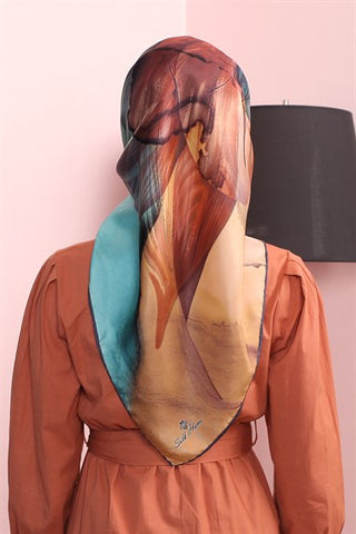 Silk Home %100 Twill İpek Eşarp 11352-20