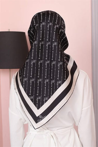 Silk Home 100% Twill Silk Scarf 11354-01 