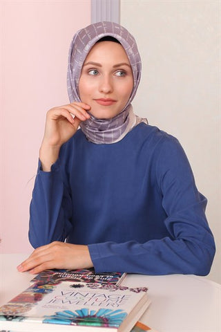 Silk Home %100 Twill İpek Eşarp 11354-23
