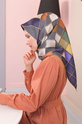 Silk Home 100% Twill Silk Scarf 11355-07 