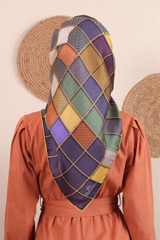 Silk Home 100% Twill Silk Scarf 11355-07 