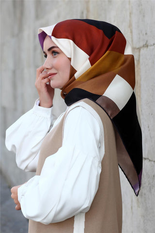 Silk Home %100 Twill İpek Eşarp 11364-17