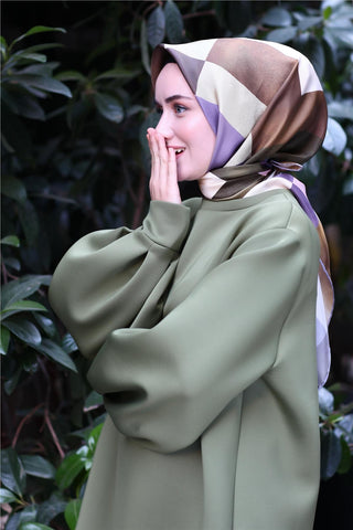 Silk Home %100 Twill İpek Eşarp 11364-22