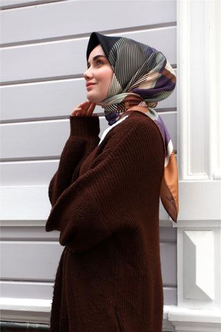Silk Home %100 Twill İpek Eşarp 11367-07