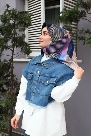 Silk Home %100 Twill İpek Eşarp 11367-19 - 463993471203 - | Silk Home