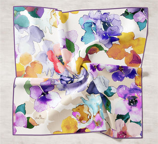 Silk Home 100% Twill Silk Scarf 11373-02 