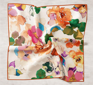 Silk Home 100% Twill Silk Scarf 11373-10 