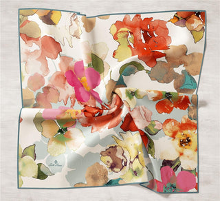 Silk Home 100% Twill Silk Scarf 11373-12 