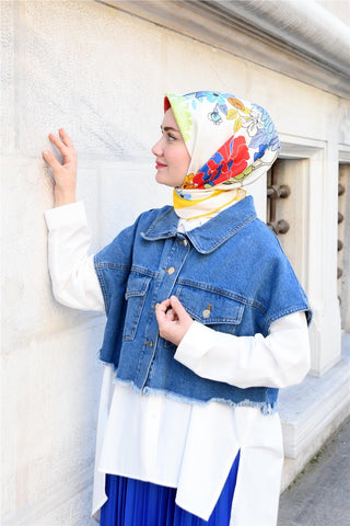 Silk Home %100 Twill İpek Eşarp 11374-06 - 463993471203 - | Silk Home