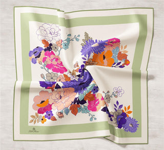 Silk Home %100 Twill İpek Eşarp 11374-09 - 463993471203 - | Silk Home