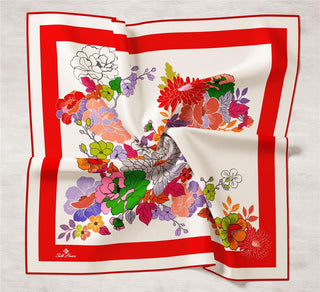 Silk Home 100% Twill Silk Scarf 11374-10 