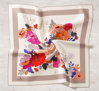 Silk Home 100% Twill Silk Scarf 11374-11 