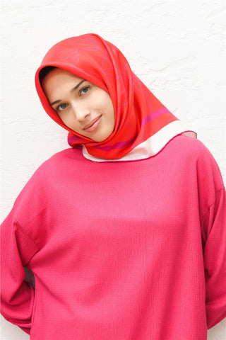 Silk Home %100 Twill İpek Eşarp 11380-28