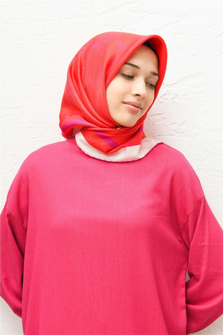 Silk Home %100 Twill İpek Eşarp 11380-28