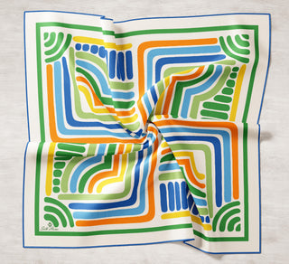 Silk Home 100% Twill Silk Scarf 11382-17 
